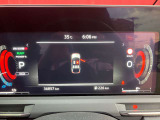 お車の設定は全てメーターの画面で操作可能です。