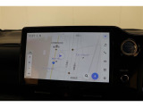 メーカー装着ナビ。操作がわかりやすくらくらくに目的地設定できます。内装デザインにマッチしてます。