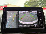 ナビのOPTボタンを二回押すことで運転席からの死角もカバーできます