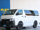 【新型新車】ハイエースバン ダークプライムⅡ ディーゼル2WD☆茶内装おしゃれシートカバーベッドで車中泊内装☆※1台限りです※