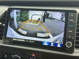 バックカメラのお写真です。駐車が苦手な方でも楽に駐車が行えますね♪