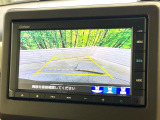 【バックカメラ】駐車時に後方がリアルタイム映像で確認できます。大型商業施設や立体駐車場での駐車時や、夜間のバック時に大活躍!運転スキルに関わらず、今や必須となった装備のひとつです!