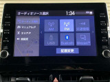 ディスプレイオーディオを装備。スマホとクルマをつなぐことでいろんなサービスが楽しめます。