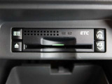 ETC車載器付きです。高速道路の料金所もスムーズに通過できます。