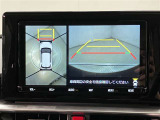 車両の周囲が見える全周囲カメラを装着♪