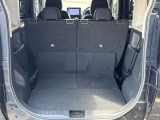 フル乗車でも荷物がしっかり積み込めるトランクです!