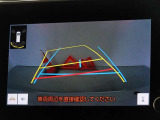 バックガイドモニターを装備しています、車庫入れもラクラクです。