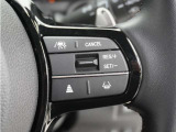 ◆アダプティブクルーズコントロール◆予め設定した車速内でクルマが自動的に加減速。前走車との適切な車間距離を維持しながら追従走行します。【LKAS】車線維持支援システムでステアリング操作を支援。