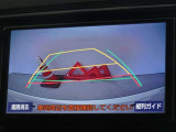 バックガイドモニターを装備しています、車庫入れもラクラクです。