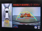 バックガイドモニターを装備しています、車庫入れもラクラクです。パノラミックビューモニターを搭載しています、上からの画像も表示されます。
