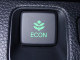 エンジン、エアコンなどを制御し低燃費な『ECONモード』に、また走りを楽しみたいとき、空調など快適性を重視したいときにはスイッチOFFで通常モードに切り替えができます!