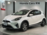 全国納車可 第三者機関証明書付 1年保証 ワンオ-ナ- ナビ TV Rカメラ CD録音 BTオ-ディオ DVD ドラレコ 衝突軽減B LEDライト 横滑り防止装備のトヨタのアクア クロスオーバー入庫!