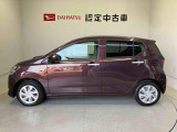 側面からの写真です。ご希望のお車が見当たらない場合は、弊社スタッフがしっかりとお客様のご要望に合ったお車をお探し致します。