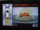 バックガイドモニターを装備しています、車庫入れもラクラクです。パノラミックビューモニターを搭載しています、上からの画像も表示されます。