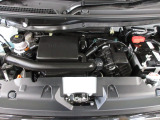 自慢のエンジンはパワードbyHONDAです。精度とバランスにこだわって、低回転からスムースなパワーを発揮します。