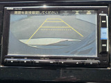 駐車時の安全確認をサポートするバックカメラも使用できます。