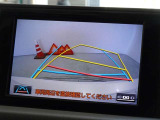 バックガイドモニターを装備しています、車庫入れもラクラクです。