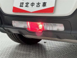バックフォグは悪天候時の夜間に、後続車に自車位置をアピールするために使用します!