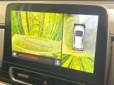 【パノラミックビューモニター】専用のカメラにより、上から見下ろしたような視点で360度クルマの周囲を確認することができます☆縦列駐車や幅寄せ時に活躍してくれます♪