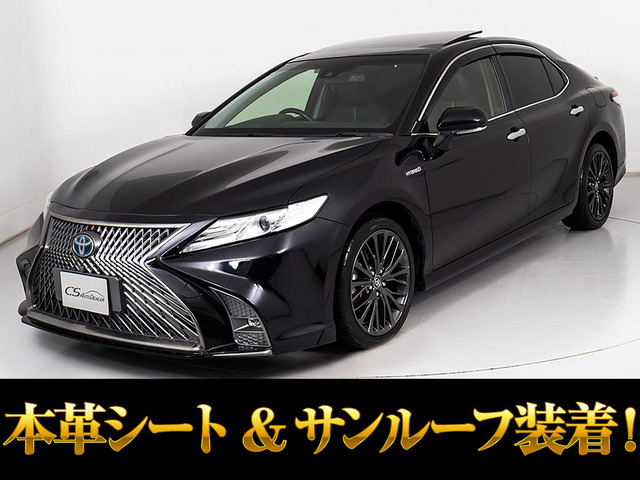 カムリ 2.5 G レザーパッケージ スピンドルVer パノラマルーフ 黒本革