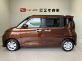 側面からの写真です。ご希望のお車が見当たらない場合は、弊社スタッフがしっかりとお客様のご要望に合ったお車をお探し致します。