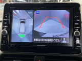 【アラウンドビューモニター】車を上から見下ろしているかのような映像で周囲の状況がひと目で確認、狭い駐車場に駐車するときも安心です♪♪障害物などがあると警告音がなりますので安心して駐車が出来ます★