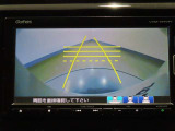 バックガイドモニターで搭載で、駐車場もラクラク安心!