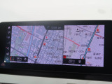 【純正ナビゲーション】BMWのナビゲーションは操作性も良く、詳細な地図情報と交通状況を見やすく表示し、快適なドライビングをサポートしながら目的地までナビゲートします。