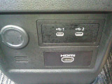 USBポートも付いております。HDMI入力対応です。