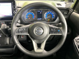 【ステアリングスイッチ】運転中、前方から目線をそらすことなく、オーディオ等の操作が可能な便利機能!安心&快適なドライブを演出してくれます♪