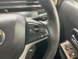 レーダークルーズの設定もハンドルから可能です。
