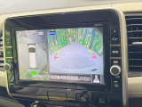 【アラウンドビューモニター】専用のカメラにより、上から見下ろしたような視点で360度クルマの周囲を確認することができます☆死角部分も確認しやすく、狭い場所での切り返しや駐車もスムーズに行えます。