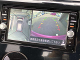 アラウンドビューモニター装備!空から見ているような映像によって不慣れな場所での車庫入れや縦列駐車等はもちろん狭い道でのすれ違いも安心♪