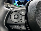 ステアリングスイッチ付き。前方から目を離すことなく操作することが可能です。