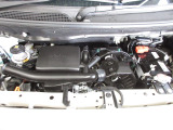 自慢のエンジンはパワードbyHONDAです。精度とバランスにこだわって、低回転からスムースなパワーを発揮します。