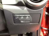 スイッチ類がまとめてあります。i-STOPはOFFにもできます。