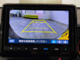 バックカメラの画像です。車庫入れの安心感がアップしますね☆