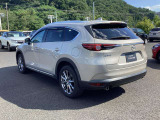 ブラインドスポットモニタリングが付いています。隣の車線の見えにくい場所にいる車を検知して、お知らせしてくれる装備です。