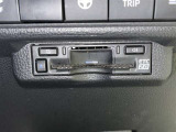 ETC車載器付きです。高速道路の料金所もスムーズに通過できます。
