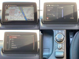 ナビやオーディオ、ご自身の運転記録やメンテナンスログを表示する「マツダコネクト」を搭載。人間工学に基づき、自然な位置に搭載されております。もちろんBluetooth等のオーディオにも対応しております。