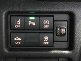 運転席回りのスイッチで安全装備のON/OFFも簡単に!