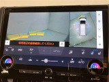 安全機能のバックモニター&全周囲モニターも装備です。