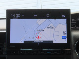 大型9インチプレミアムインターナビ。画質もきれいです