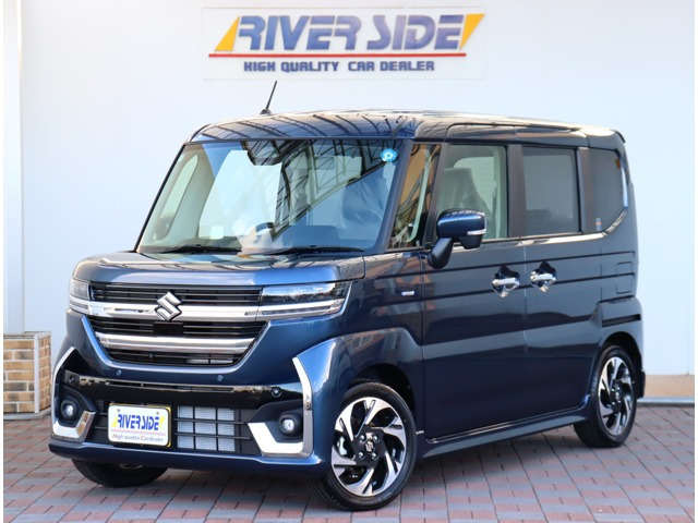 スペーシアカスタム ハイブリッド(HYBRID)  XSターボ 全方位ナビ