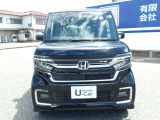 N-BOXカスタム L ターボ 1オーナー/純正8型ナビ/Bluetooth/禁煙車