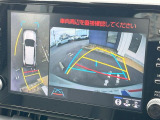 【パノラミックビューモニター】専用のカメラにより、上から見下ろしたような視点で360度クルマの周囲を確認することができます☆死角部分も確認しやすく、狭い場所での切り返しや駐車もスムーズに行えます。