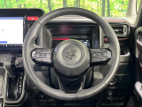 【ステアリングスイッチ】運転中、前方から目線をそらすことなく、オーディオ等の操作が可能な便利機能!安心&快適なドライブを演出してくれます♪