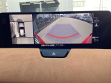 360度ビューモニター 4つのカメラで前後左右、俯瞰映像を表示、ドライバーからは見えない領域の危険認知をサポートするシステム搭載!