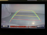 バックガイドモニターで、後方を確認しながら安心して駐車することができます。運転初心者も熟練者も必須の機能ですよ!