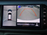 上からの視点で狭い駐車場への駐車などに役立つアラウンドビューモニターです♪